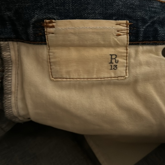 R13 Jean boyfriend style NWT never where it - Picture 3 of 7